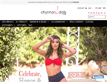 Tablet Screenshot of chynnadolls.com